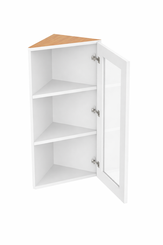 Angle end Glass Door