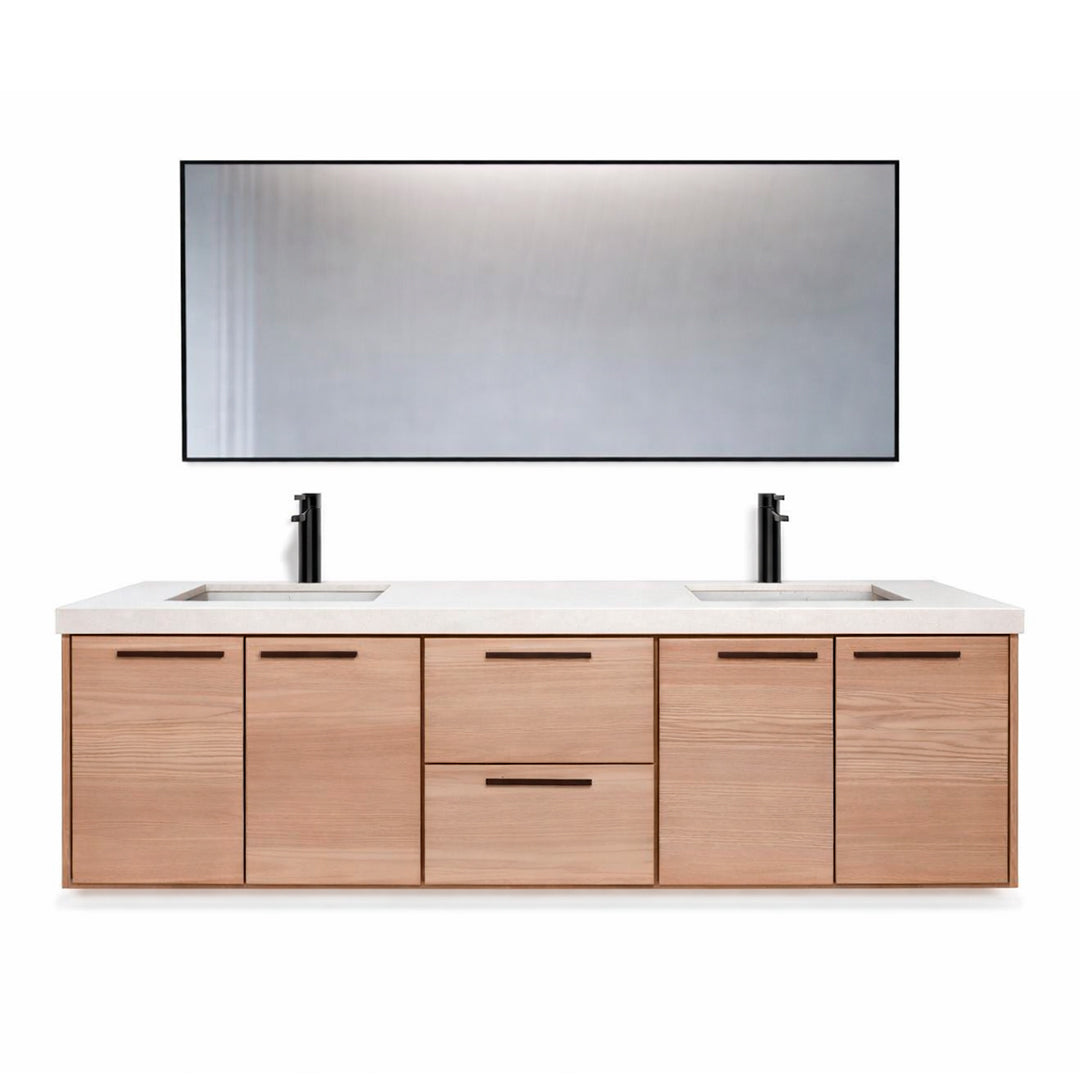 California Floating Double Vanity